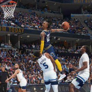 体育娱乐-造星还需自身硬！隔扣+绝杀 莫兰特实现自我救赎